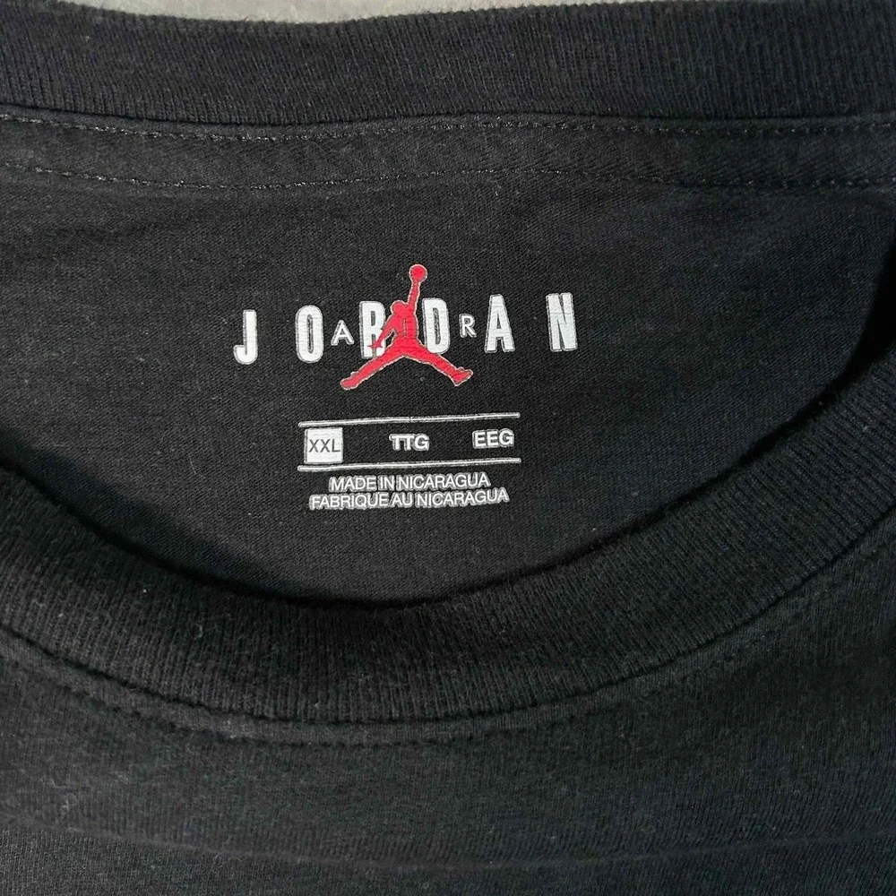 Jordan Mens Atlanta IV Graphic T-Shirt Black XXL Short Sleeve AJ4 Sneaker Tee